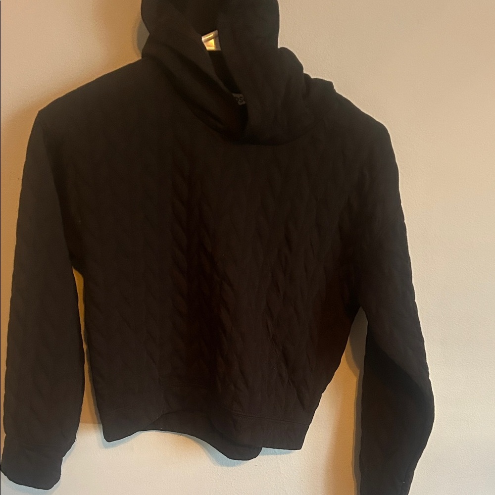 DSG Black Quilted Hoodie